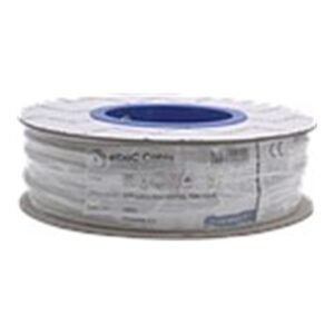 CABLE RESEAU UTP CAT6 RESIDENTIEL 100M BLANC